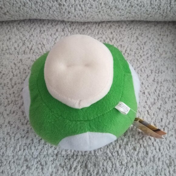 Official SUPER MARIO BROS 1-Up Mushroom Plush Toy (Banpresto 2009/2010) - Picture 3 of 10